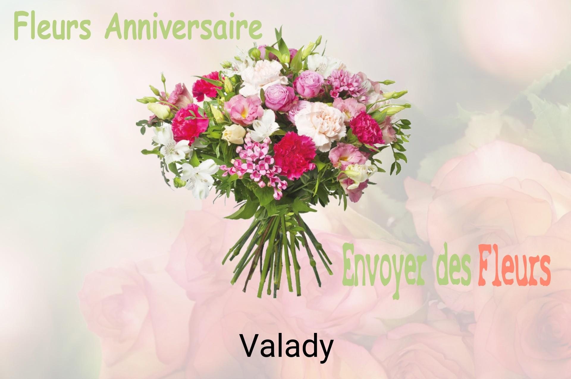 Bouquet de fleurs d’anniversaire livré à Valady